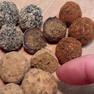 baity PVA bag cured homemade carp boilie bait